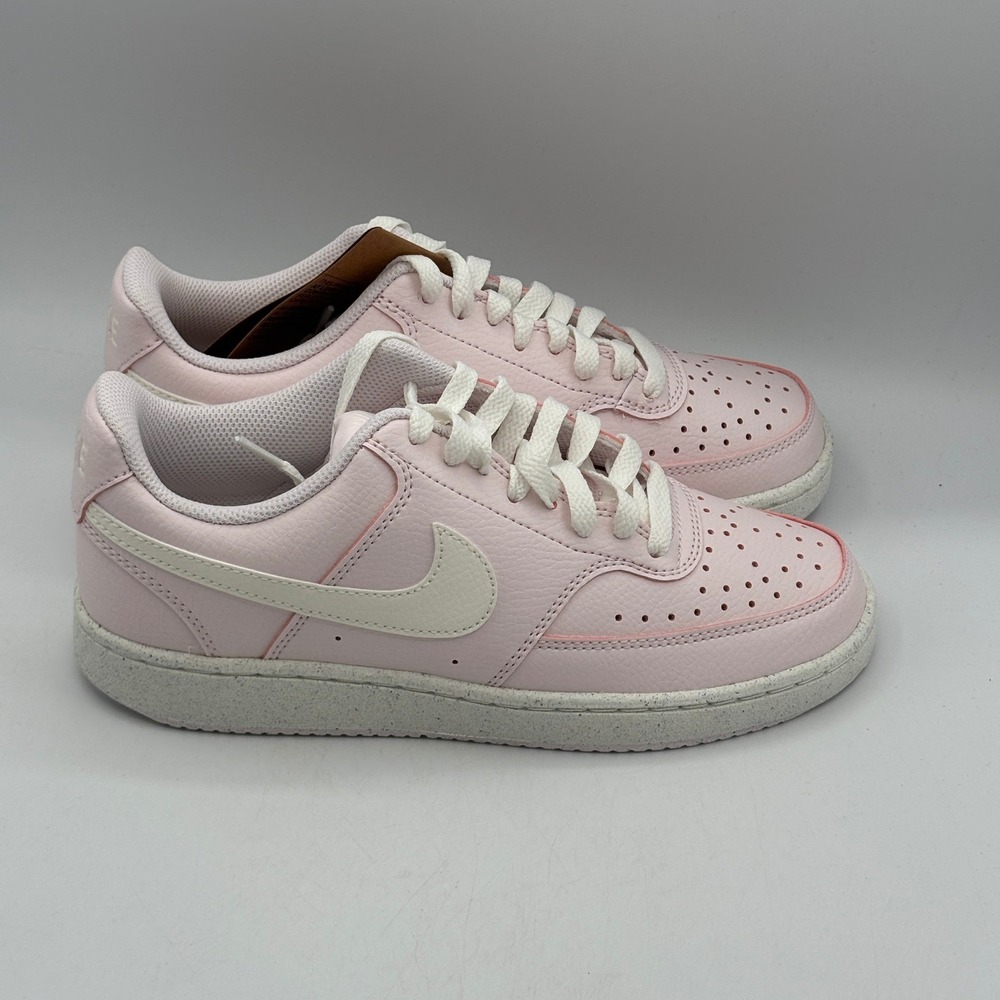 Nike Court Vision Lo NN Shoes Womens Size 7.5 Pearl Pink Sail DH3158-608